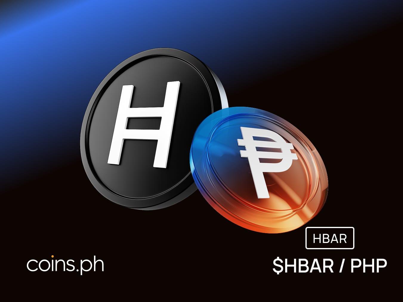 $HBAR Trading is Now Live on Coins.ph Spot!