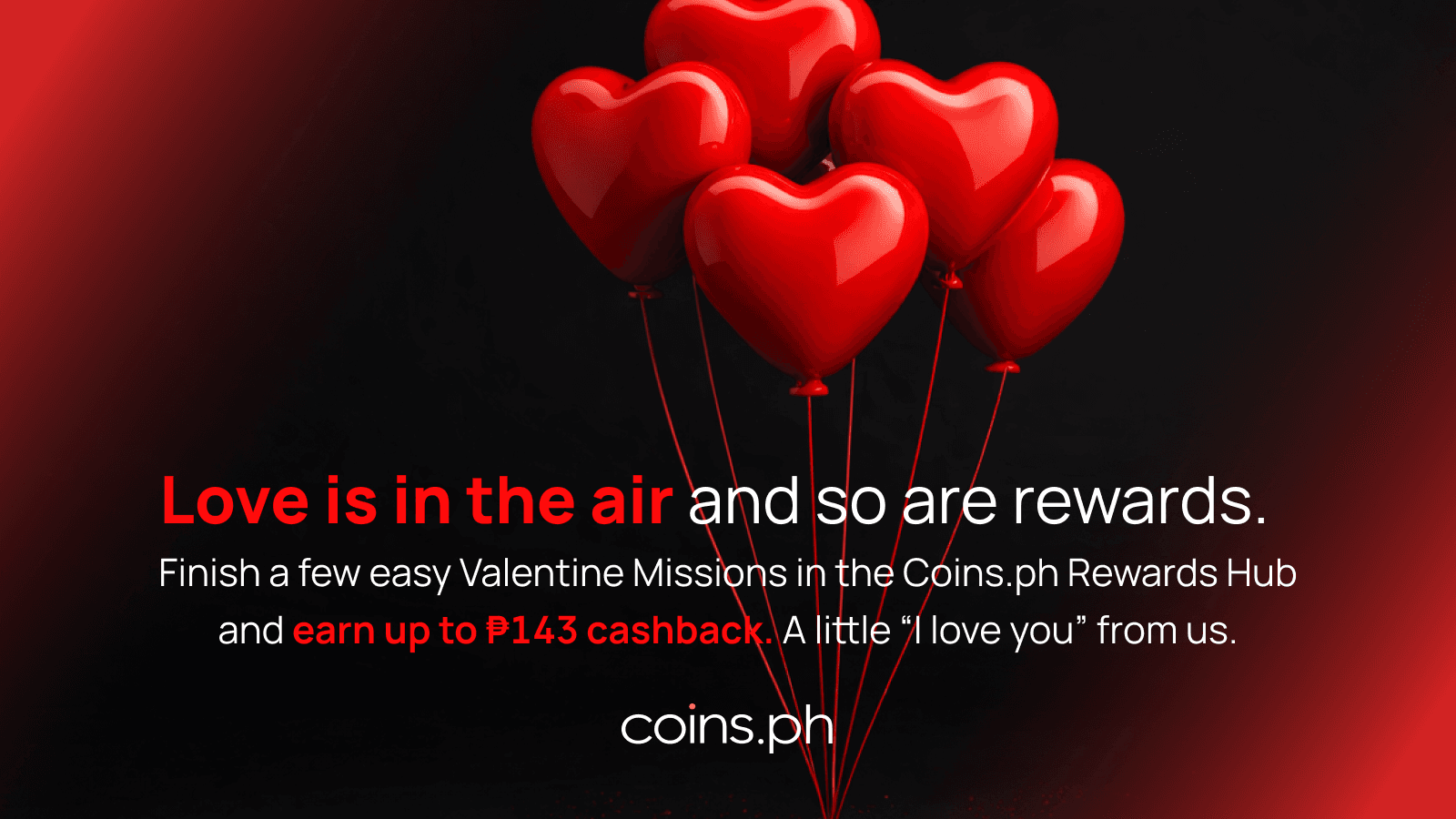 Love is in the air, rewards are here!