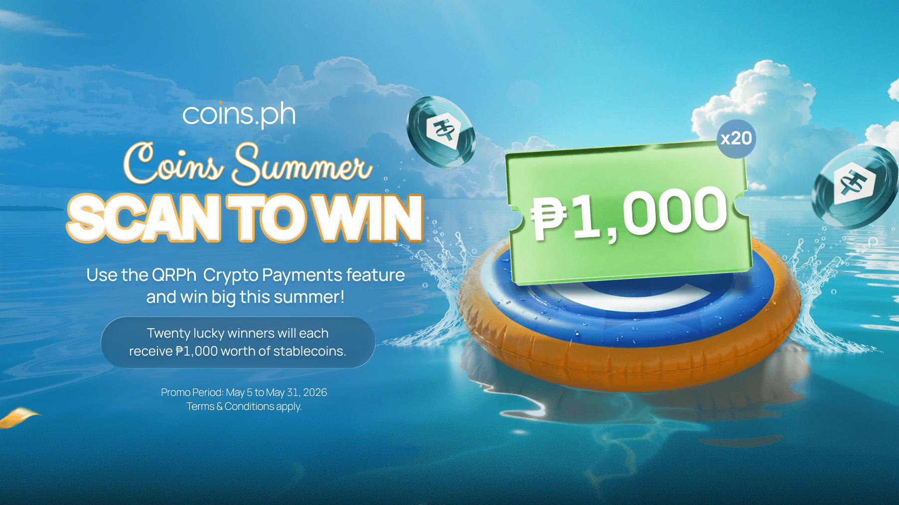 Beat the Heat and Win Big with #CoinsSummerScanToWin!